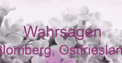 Wahrsagen Blomberg, Ostfriesland | Top-Experten für Kartenlegen, Wahrsagen, Hellsehen, Zukunftsdeutung.